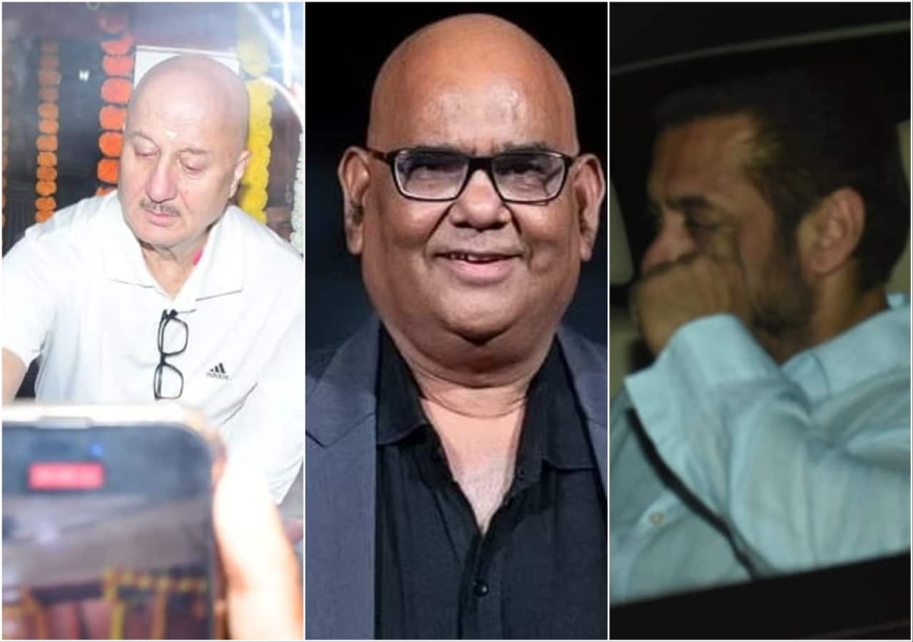 Satish Kaushik Funeral Live Updates actor body expected to reach Mumbai around 3 pm, Anupam Kher reaches his home- सतीश कौशिक का हार्ट अटैक से निधन, पीएम मोदी ने जताया दुख