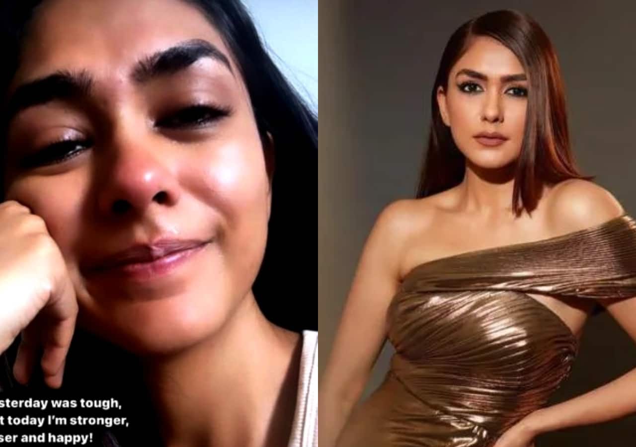 Gumraah actress Mrunal Thakur leaves fans worried by sharing a crying picture; pens, 'It's ok to be naive and vulnerable'