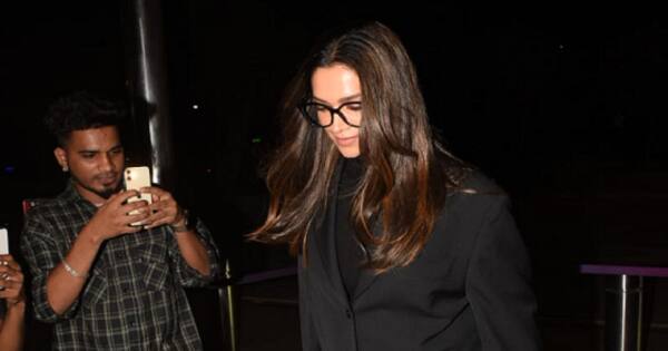 Deepika Padukone departs for the event; husband Ranveer Singh drops her off at the airport; fans say, ‘Just cuties’ [Watch Video]