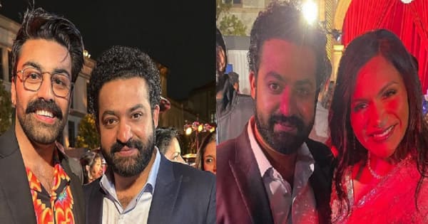 Oscars 2023: Jr NTR hobnobs with Mindy Kaling, Ms Marvel actor Saagar Shaikh and more as he gears up for Academy Awards [View Pics]