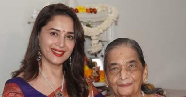 Madhuri Dixit’s mother passes away at the age of 91; celebs send heartfelt condolences to the actress