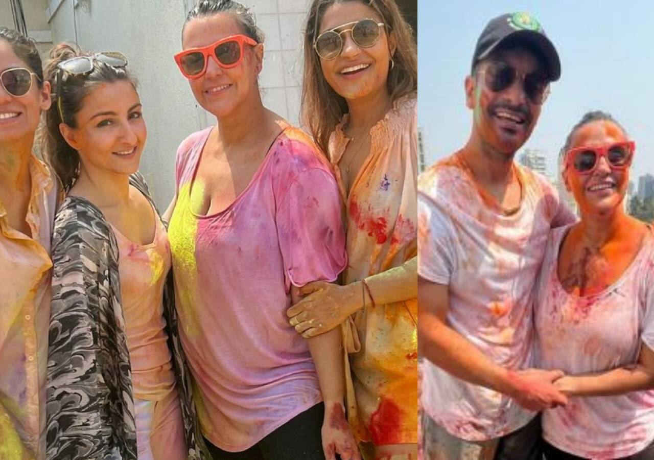 Neha Dhupia & Soha Ali Khan