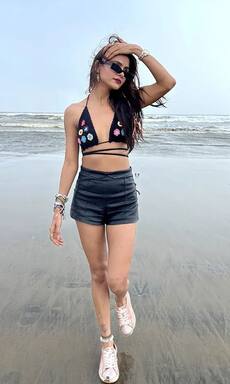 प्रियंका चाहर चौधरी ने कातिल अदाओं से बढ़ाया टेंपरेचर