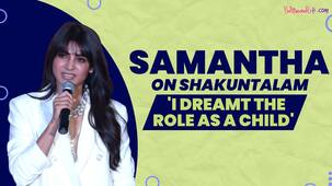 Samantha Ruth Prabhu talks about her upcoming film Shaakuntalam; 'I dreamt of playing such a role as a child' [Watch Video]