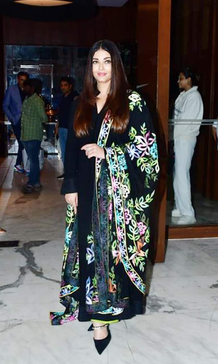 Aishwarya Rai Bachchan to Salman Khan: Who wore what at Anant  Ambani-Radhika Merchant's Gol Dhana ceremony | Times of India