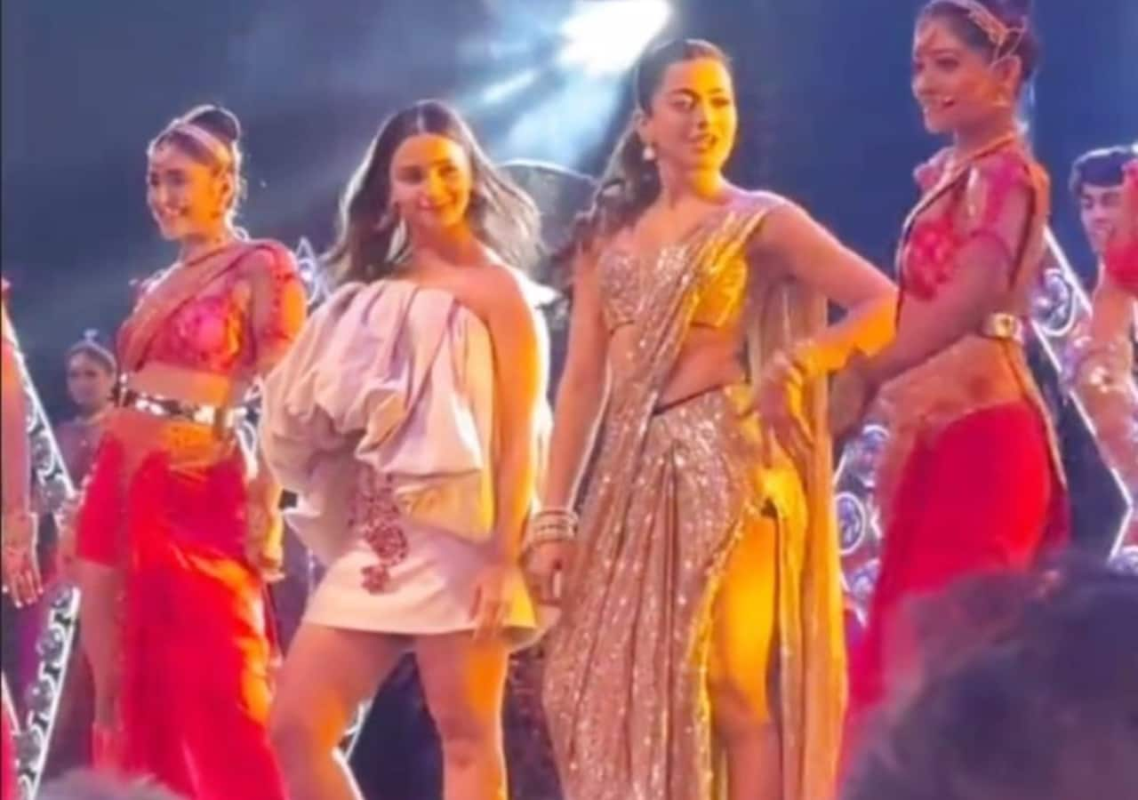 Alia Bhatt And Rashmika Mandanna Dances On Naatu Naatu Song At Nmacc Event आलिया भट्ट और 1372