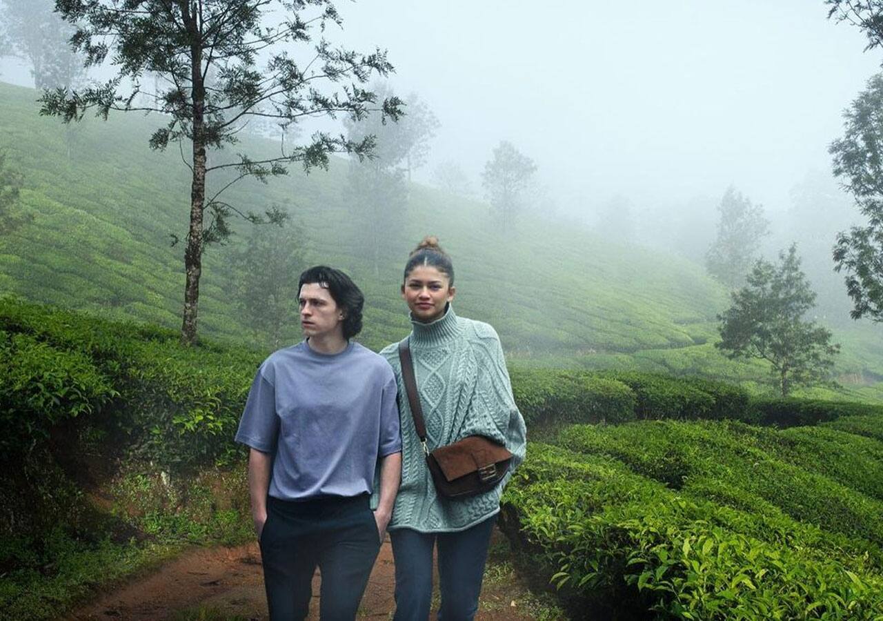 Tom Holland and Zendaya spotted enjoying a walk in the hills of Munnar; Netizens wonder if Kerala Tourism pic is April Fool's Day prank