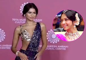 NMACC Day 2: Zendaya as Shantipriya from Om Shanti Om and Gigi Hadid as Devdas' Paro; we wonder what Deepika Padukone and Aishwarya Rai will think of these edits