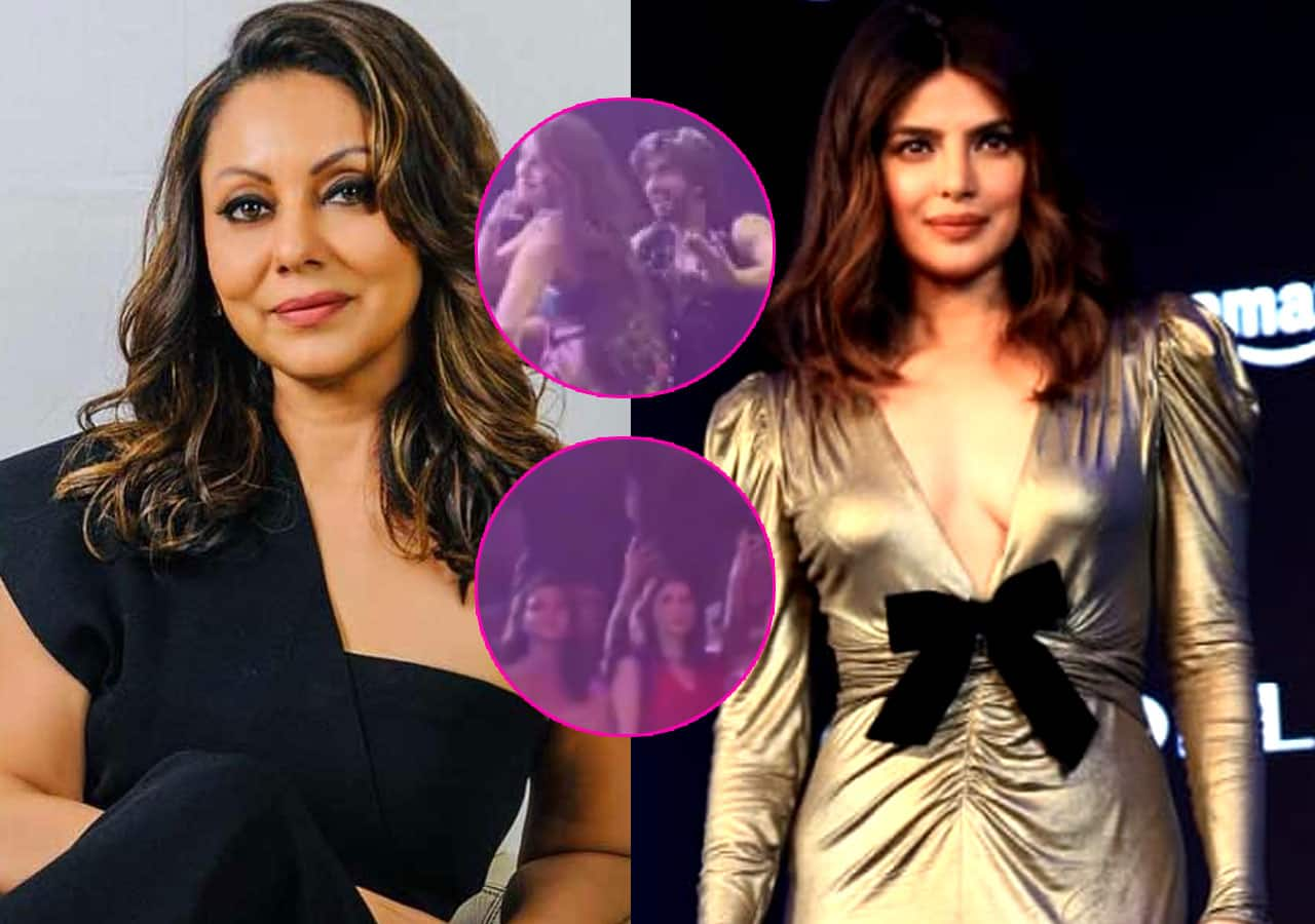 Shah Rukh Khans Wife Gauri Grooved Along While Priyanka Chopra Performed On Stage With Ranveer 