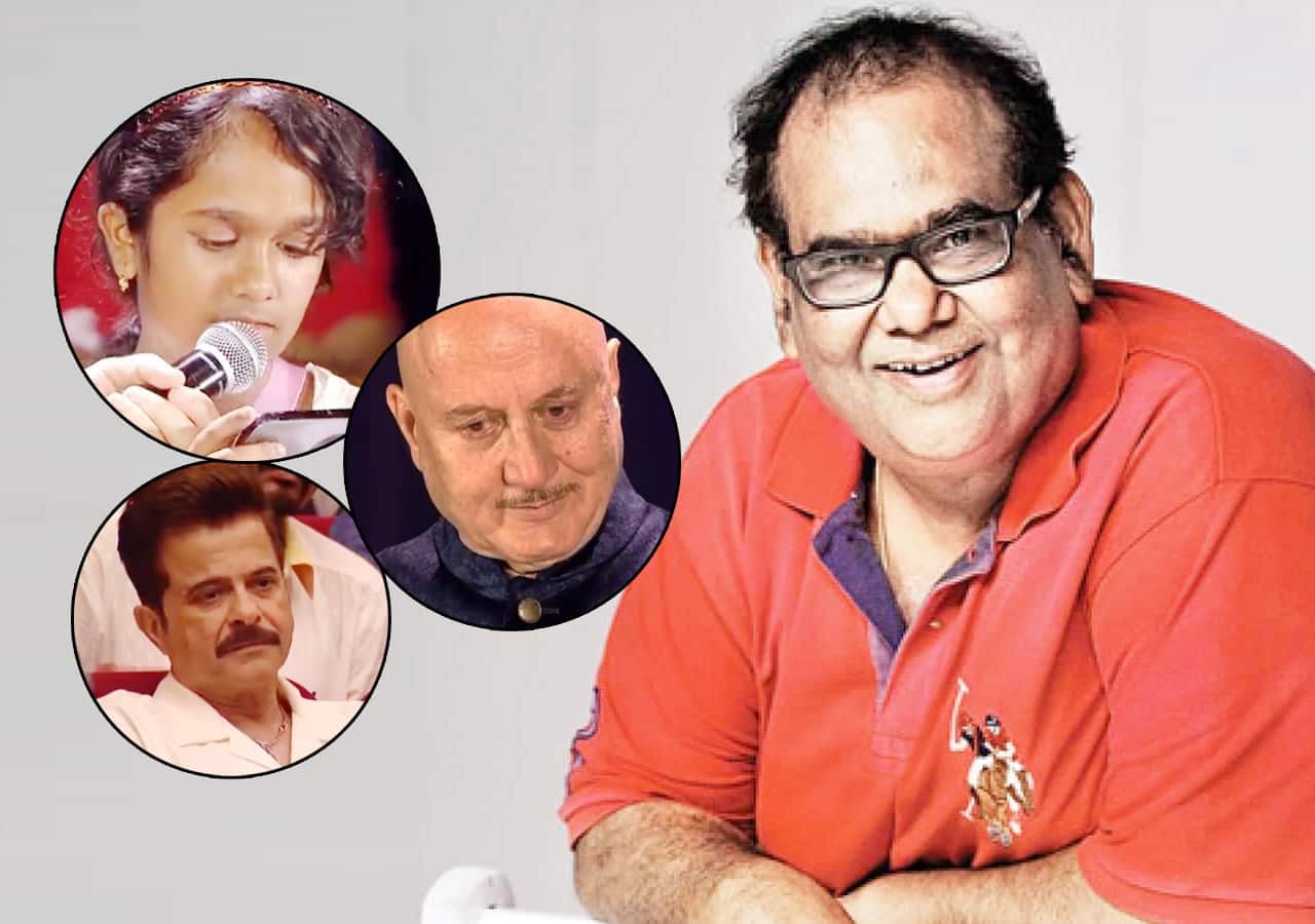 Satish Kaushik’s 11-year-old daughter reads a letter for him on his birth anniversary; leaves Anil Kapoor and Anupam Kher teary eyed [Watch video]