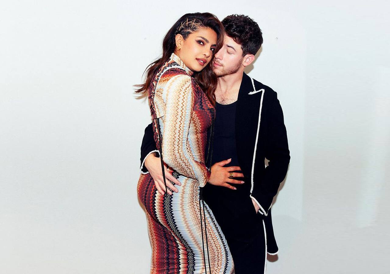 Priyanka Chopra and Nick Jonas PDA in London; Malti Marie joins in