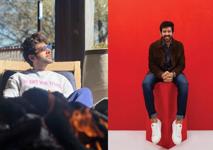 Kartik Aaryan and Kabir Khan