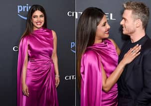 Priyanka Chopra ने पिंक गाउन पहन किया 'सिटाडेल' का प्रमोशन, को-स्टार संग दिए किलर पोज