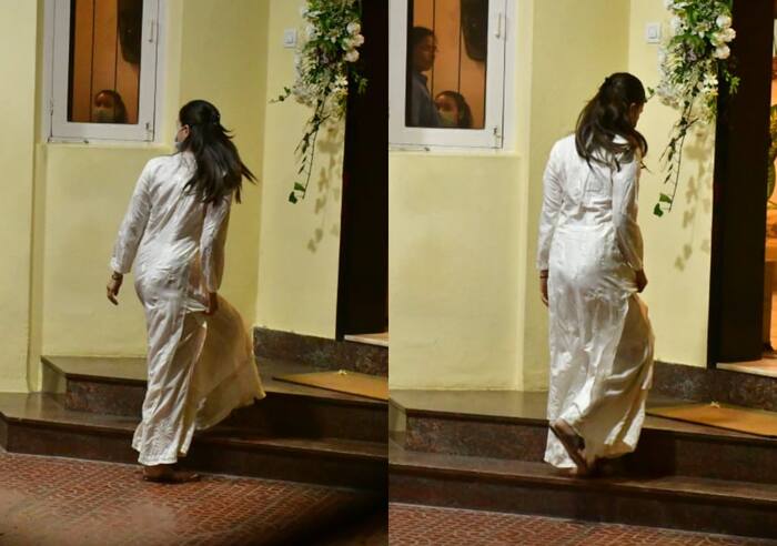 Alia Bhatt rushes to meet Aditya Chopra and others