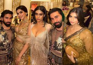 Orhan Awatramani के साथ इवेंट में साड़ी पहने दिखीं सुहाना खान, अजय देवगन की लाडली ने लूटी महफिल