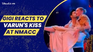 Gigi Hadid addresses Varun Dhawan's kiss that created a controversy at NMACC Gala [Watch Video]