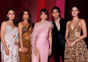 Ananya Panday once again gets badly ignored by Aryan Khan at NMACC event; netizens call her 'Shah Rukh Khan ki bahu'