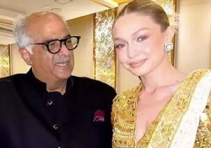 After Varun Dhawan; Boney Kapoor gets trolled for holding Gigi Hadid’s waist at NMACC; netizens call it 'inappropriate'