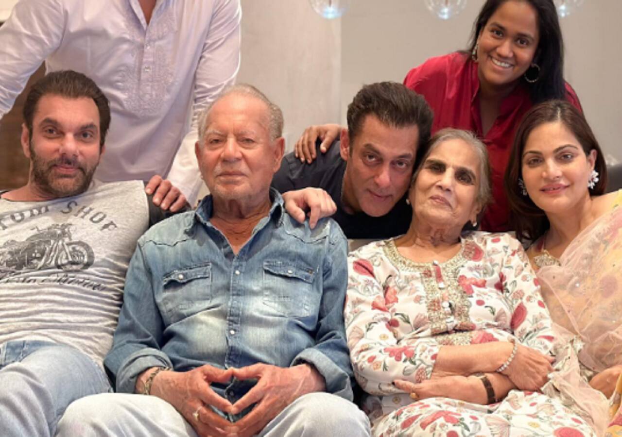 Salman Khan Poses Close With Mom Salma Khan As He Celebrates Eid With 