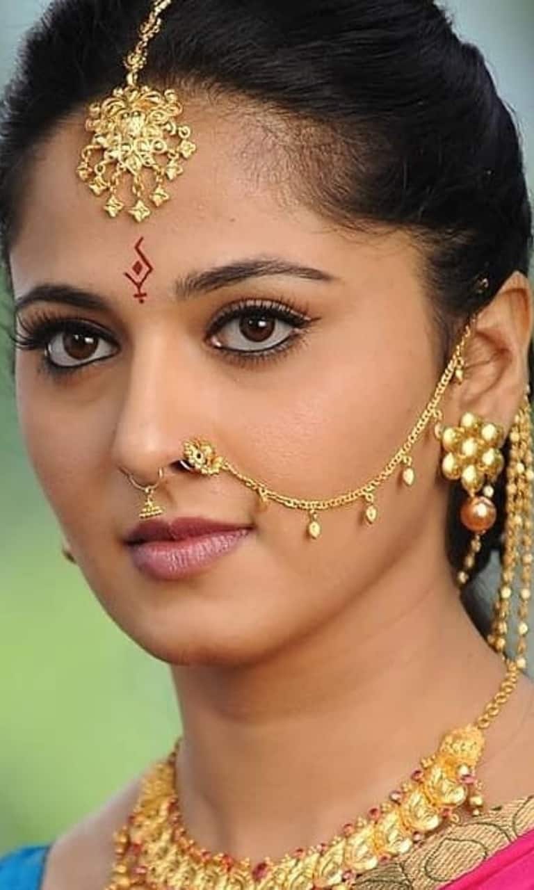 South Indian Traditional Nath Gold Plated Nose Ring Wedding Nose Pierced  Jewelry | eBay