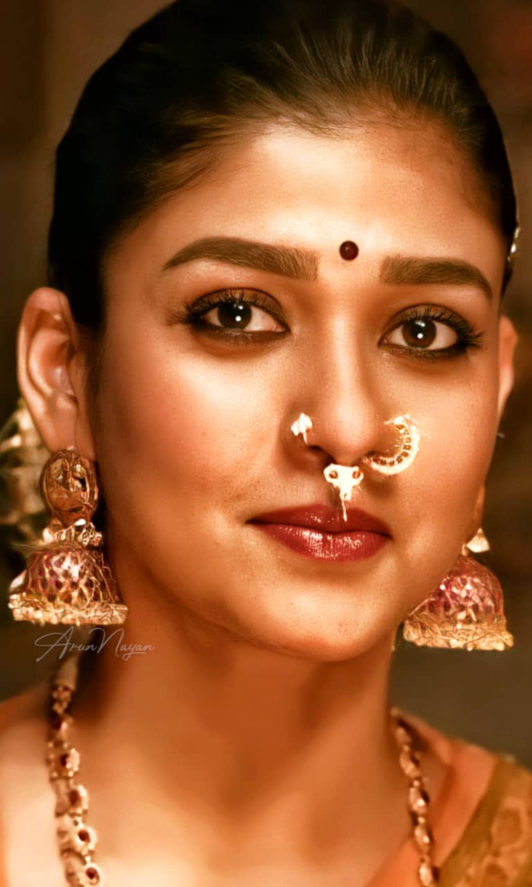 Graceful South Indian Traditional Gold Plated Nath/Nose Ring – Chandler  Fashions