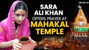 Sara Ali Khan visits Mahakaleshwar Temple in Ujjain, offers prayers | Watch video