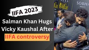 Salman Khan Hugs Vicky Kaushal After IIFA controversy | IIFA Awards 2023