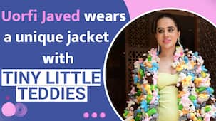 Uorfi Javed wears a unique jacket with tiny little teddies; internet loses heart over her 'cutest outfit ever'