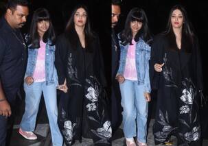 Cannes 2023: Aishwarya Rai Bachchan-Aaradhya Bachchan leave for French Riviera; netizens bored of their same hairstyle [Watch Video]