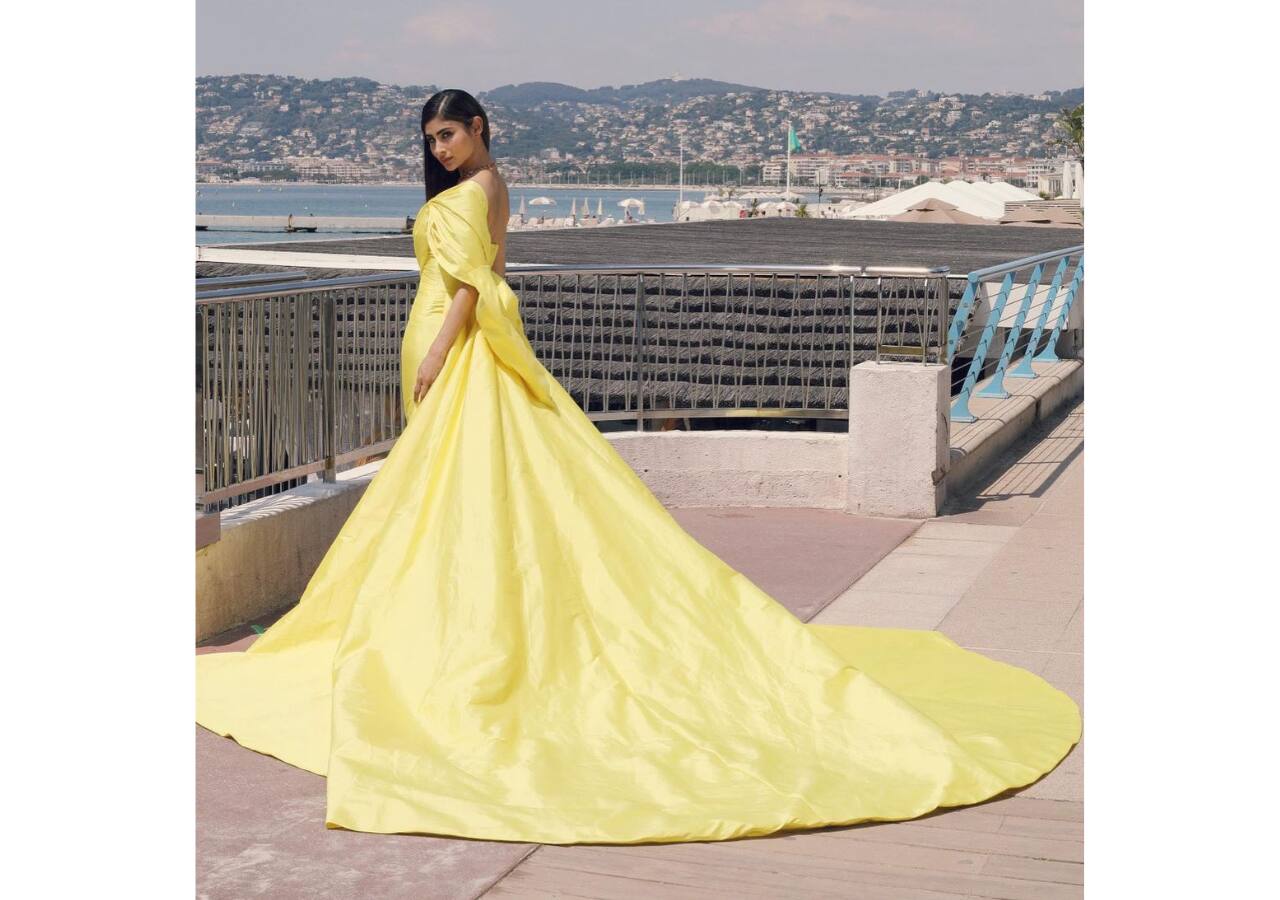 Mouni Roy wins over at Cannes Film Festival with her long trail 