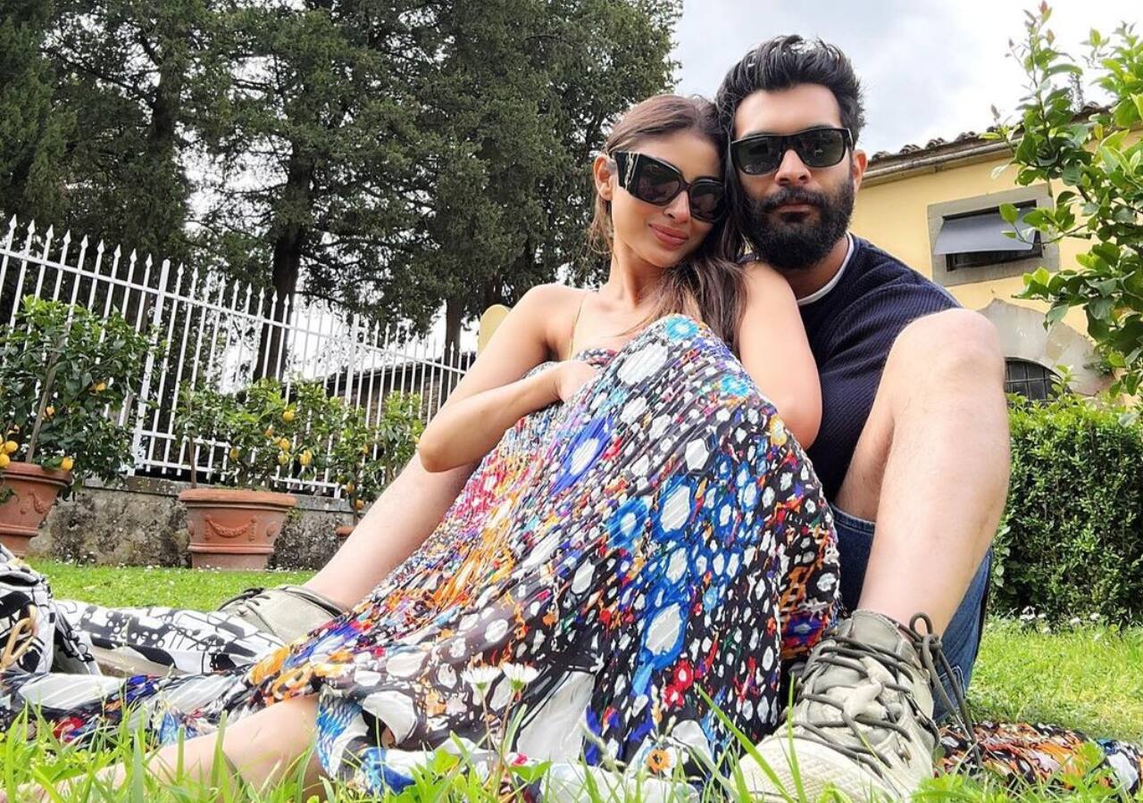 Mouni Roy up until then has been enjoying her vacay with her husband, Suraj Nambiar 