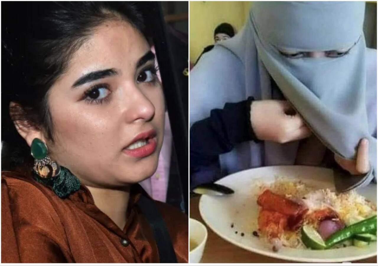 नकाब में खाना खा रही महिला को Zaira Wasim  ने किया सपोर्ट, बोलीं- 'यह मेरी चॉइस'