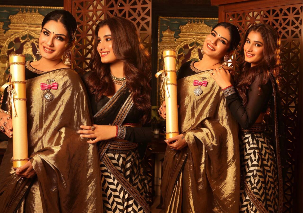 Rasha Thadani's note for Raveena Tandon