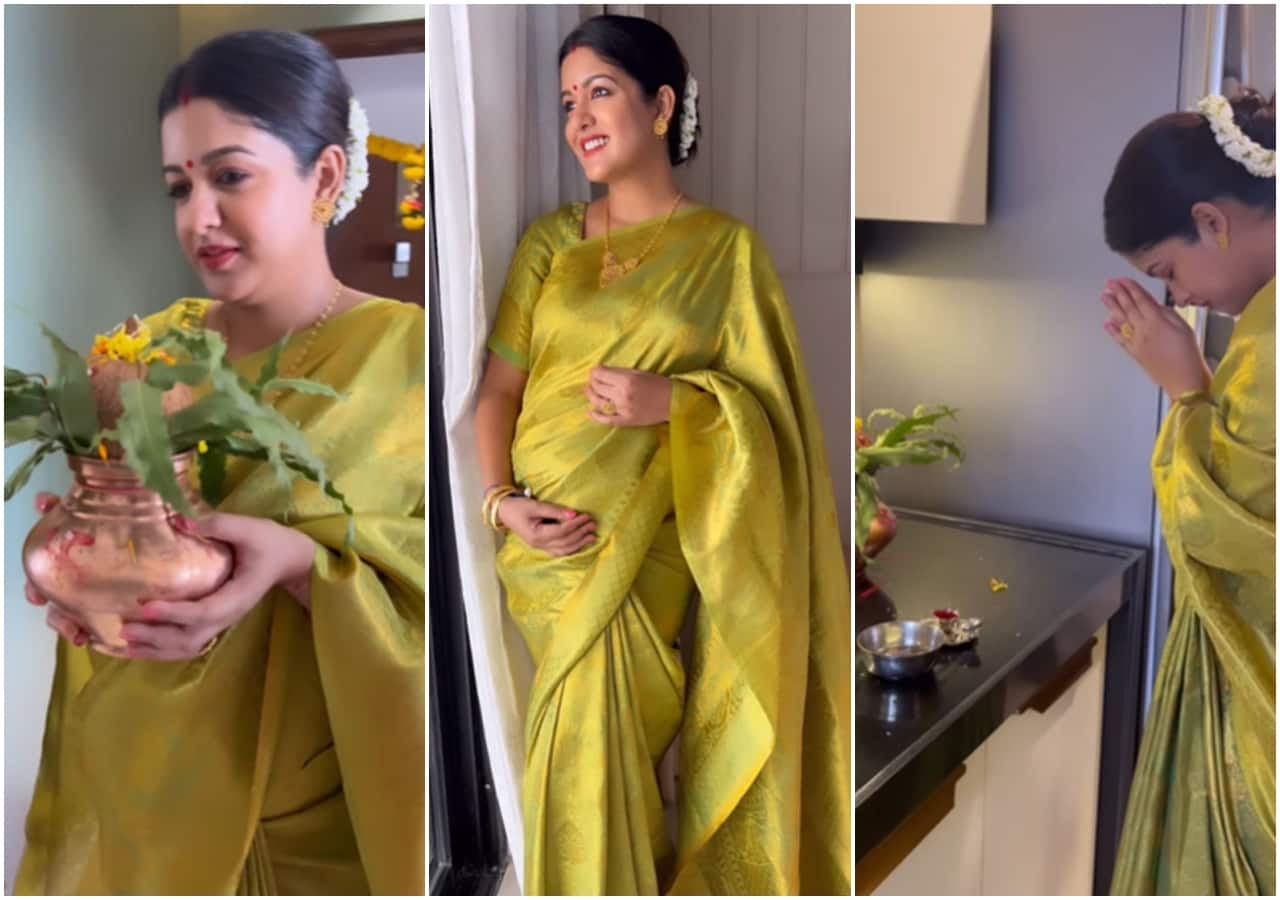 Drishyam 2 star Ishita Dutta shares Griha Pravesh photos of her new