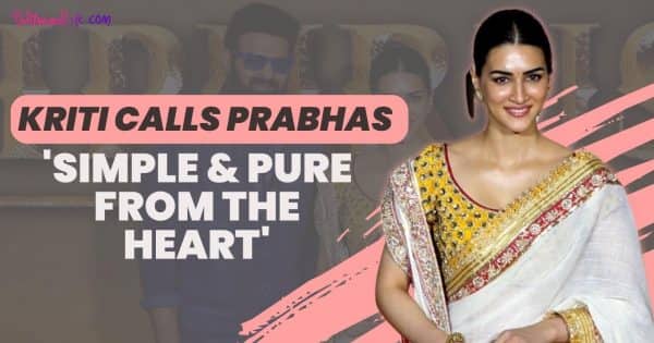 Kriti Sanon fait l’éloge de sa co-star Prabhas, l’appelle “simple et pur du cœur” [Watch Video]