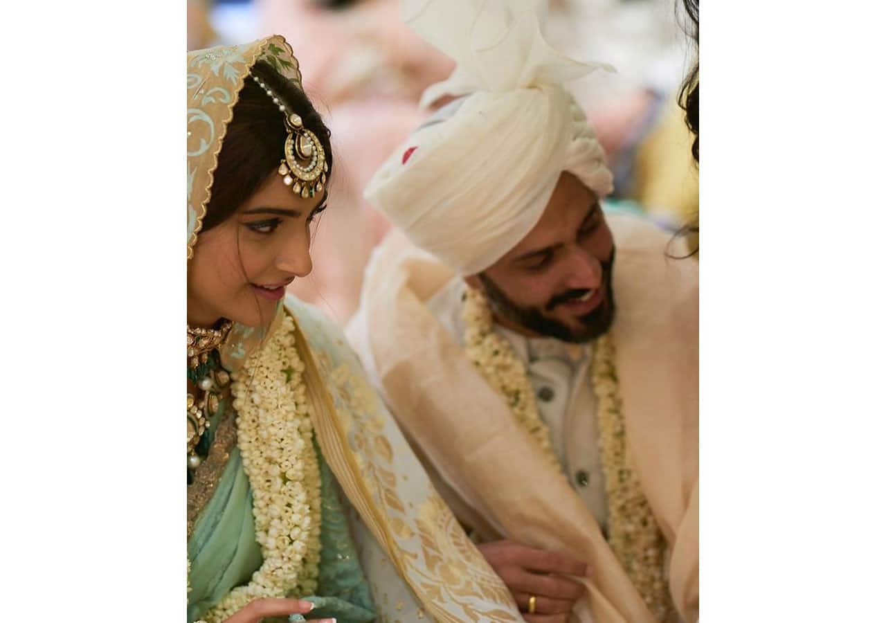 Sonam Kapoor writes an emotional post for her husband Anand on their 5th wedding anniversary.