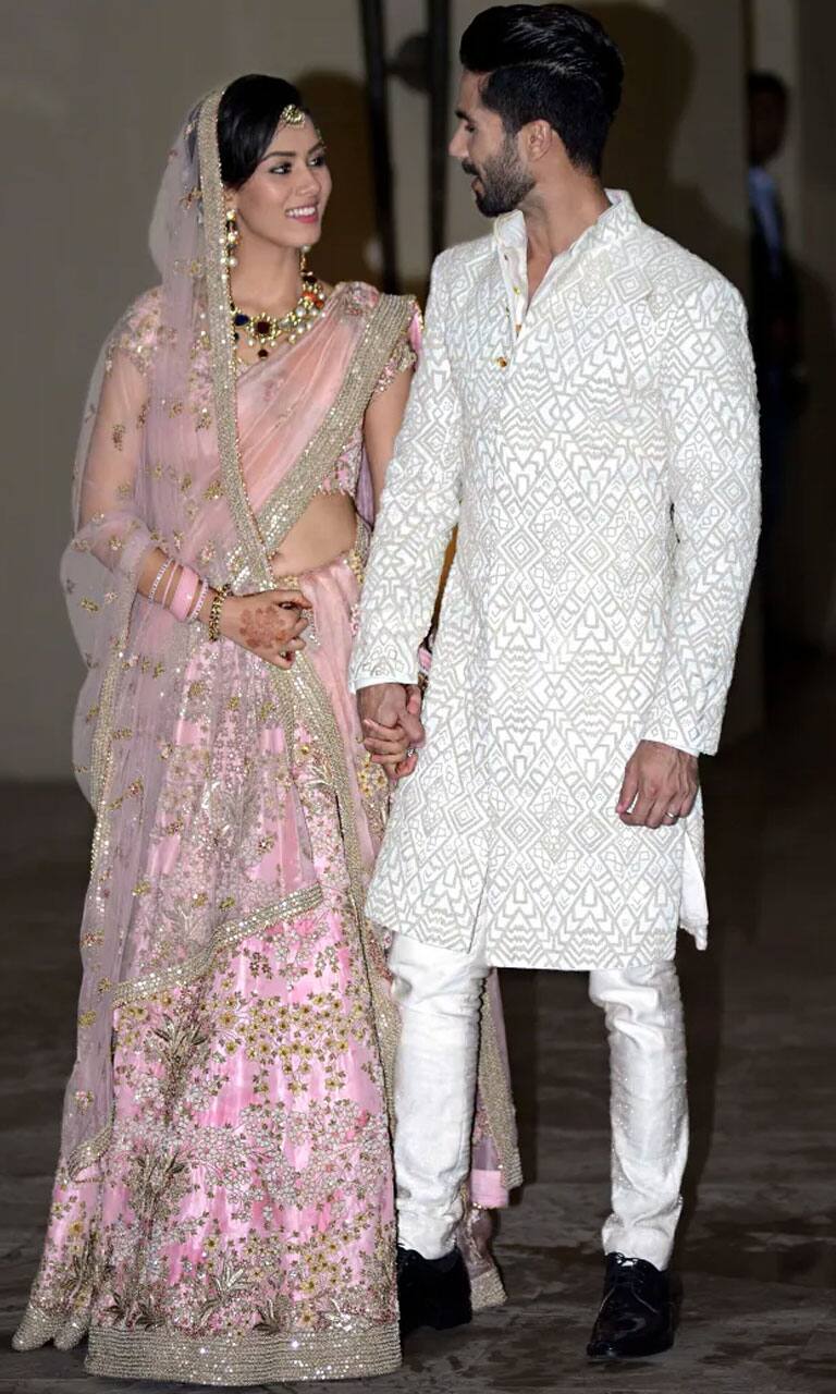 Indian weddings # color combo match # lehenga # sherwani# perfect for  mehandi# azaa fashion. | Indian bridal wear, Indian gowns dresses, Indian  bridal fashion