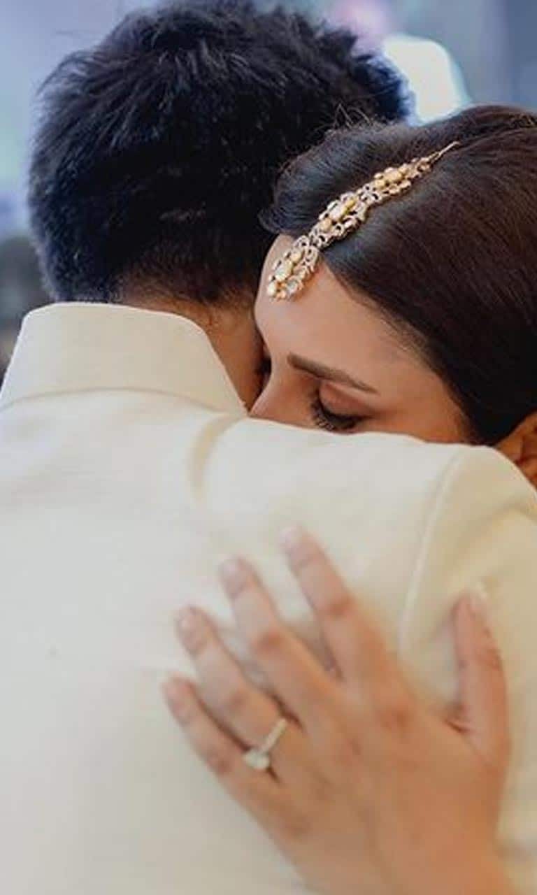 Unseen pictures from Parineeti Chopra and Raghav Chadha's engagement