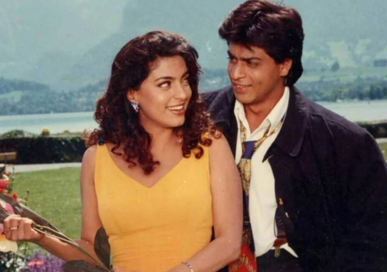 Shah Rukh Khan and Juhi Chawla Shah Rukh Khan and Juhi Chawla