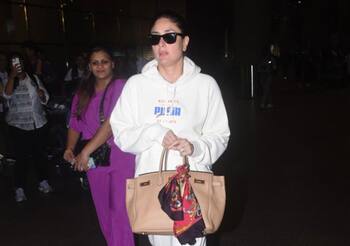 Kareena Kapoor Khan's Go-To Airport Staple: Sweatshirts