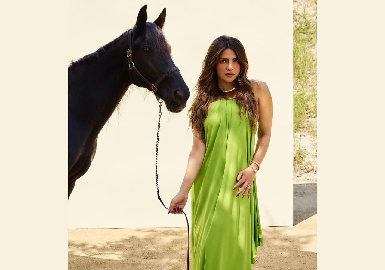 Priyanka Chopra stuns in green dress