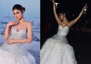 Cannes 2023: Mouni Roy looks bewitching in a dreamy Atelier Zuhra corset dress that can take your breath away [VIEW PICS]