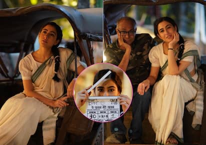 Sara Ali Khan shared a picture from the set of 'Ae Watan Mere Watan', her new look went viral - सारा अली खान ने 'ऐ वतन मेरे वतन' के सेट से शेयर की तस्वीर, नया लुक हुआ वायरल