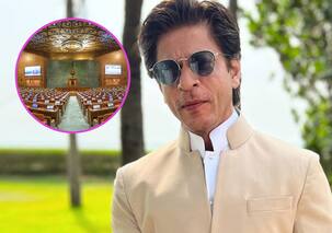 Shah Rukh Khan shares new Parliament building video with his voice over; fans call it the best narration [Check Reactions]