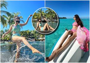 Naagin 3 स्टार Surbhi Jyoti ने बिकिनी में फ्लॉन्ट की टोंड लेग्स, एक्ट्रेस की तस्वीरों ने हिलाया इंटरनेट