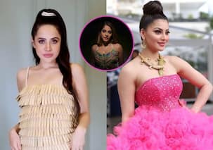 Cannes 2023: Urfi Javed gives a shout-out to actress Shweta Mahadik for her DIY Urvashi Rautela's crocodile mask [Watch Video]