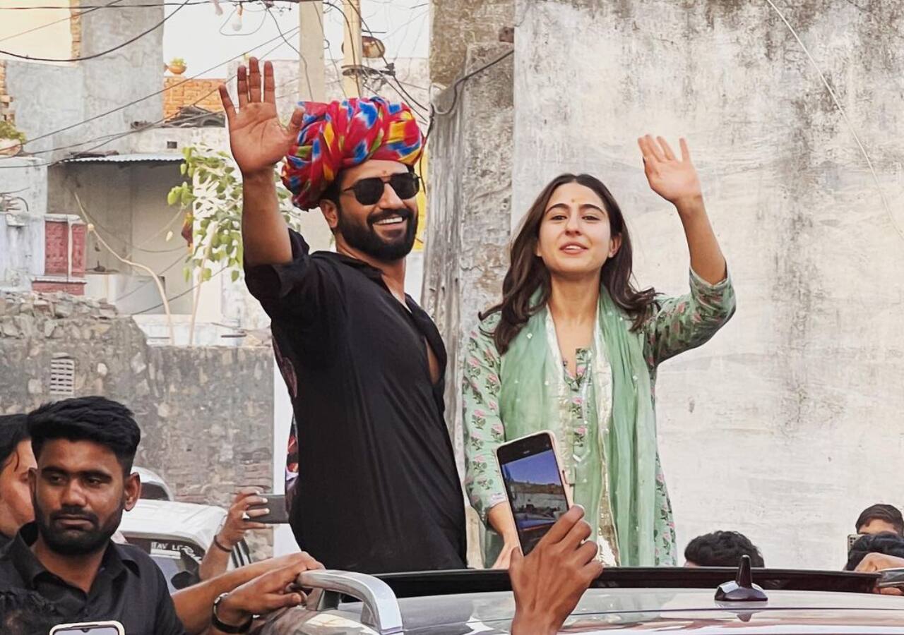 जरा हटके लगी सारा-विक्की की जोड़ी