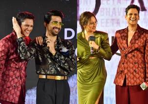 Dahaad Trailer launch: Vijay Varma cannot stop blushing as he is teased with 'Tamannaah' by Sonakshi Sinha, Gulshan Devaiah and more [Watch]