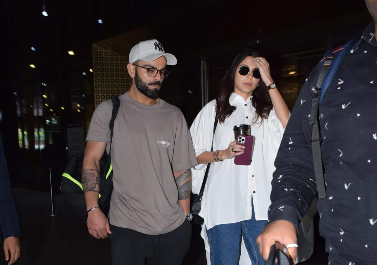 IPL 2023: Virat Kohli and Anushka Sharma looked disappointed as they ...