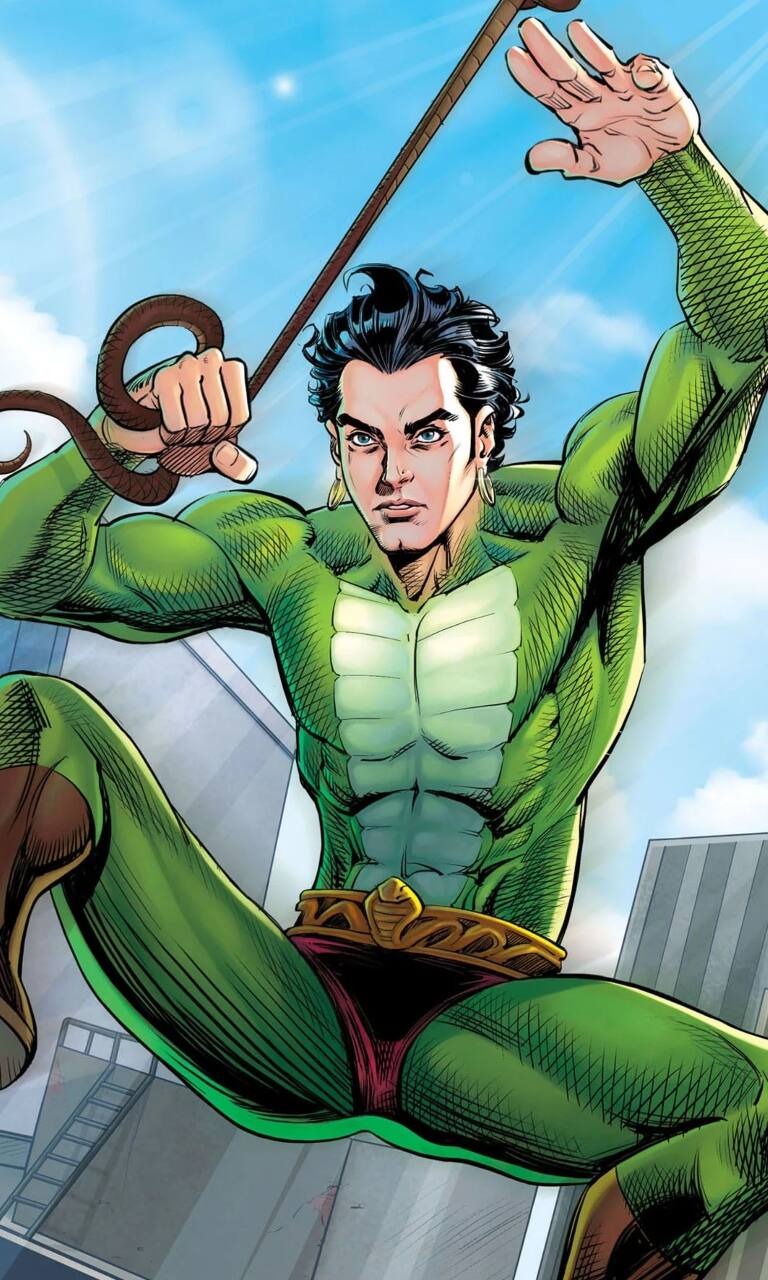 Nagraj was born with millions of tiny snakes running in his body instead of  white blood corpuscles because of a curse by the venomous Snake God -  Photogallery